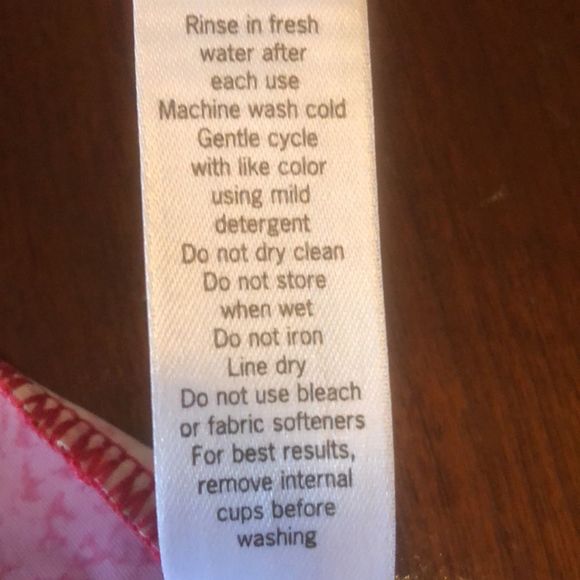 Athleta Salina Montego Swim dress  / XXsmall / hot pink/ razor back with tie - Picture 12 of 12